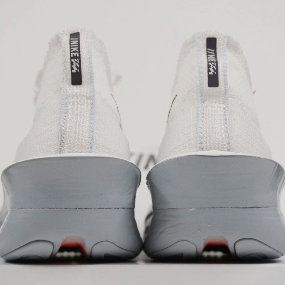 Nike Air Zoom AlphaFly NEXT 3 FK Running White Platinum Gridiron woman’s NWT
